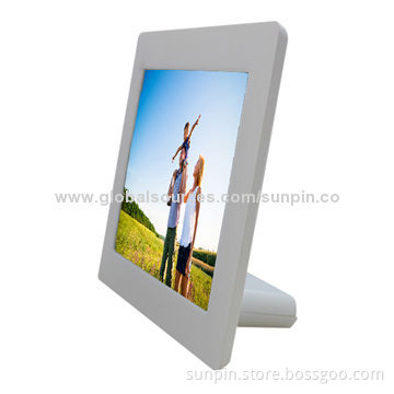 New Shape Single-function Digital Photo Frame with 800*480 Resolution